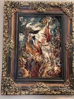 Perzisch tapijtschilderij, Ophalen