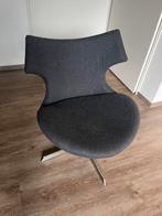Draaibaare stoel / Fauteuil van stof, Huis en Inrichting, Fauteuils, Ophalen, Zo goed als nieuw, 50 tot 75 cm, Modern