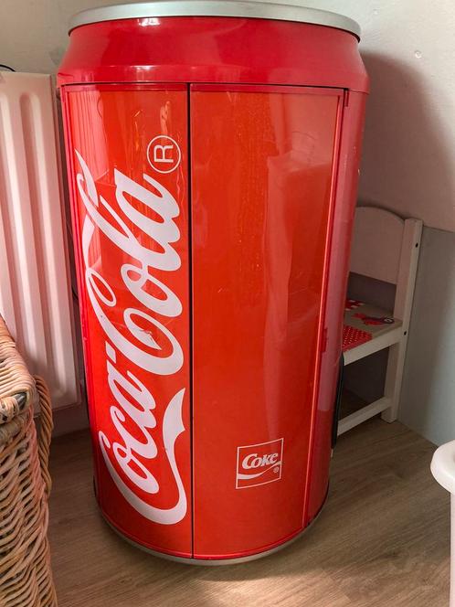 Coca Cola stereotoren blik, Verzamelen, Merken en Reclamevoorwerpen, Ophalen