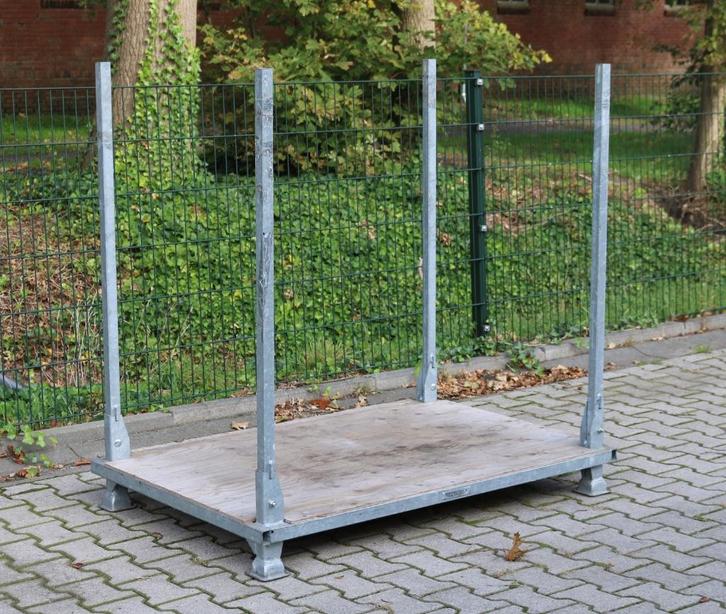 Gebruikt Stapelrack Stapelrekken Stapelracks Manuracks, Doe-het-zelf en Verbouw, Kratten en Dozen, Gebruikt, Overige typen, 100 cm of meer