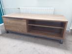 TV-meubel Matthias – Acaciakleur – 129 cm breed, Huis en Inrichting, Ophalen, Overige materialen, 100 tot 150 cm, Zo goed als nieuw