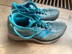 Saucony hardloopschoenen maat 42, Ophalen of Verzenden, Gedragen, Blauw, Sportschoenen