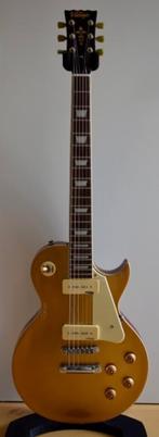Vintage V100GT Gold Top (Les Paul-model), als nieuw!!, Ophalen, Zo goed als nieuw, Solid body, Overige merken