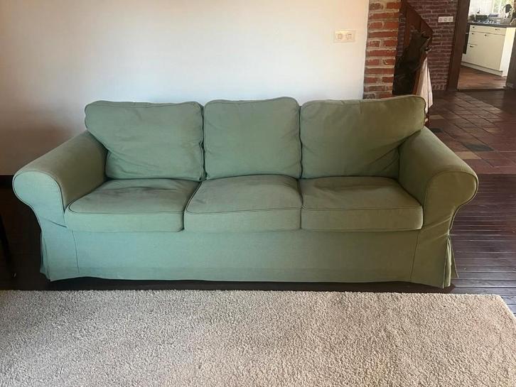 Ektorp 3 zitsbank Ikea, Huis en Inrichting, Banken | Bankstellen, Gebruikt, Tweepersoons, 200 tot 250 cm, 75 tot 100 cm, Ophalen