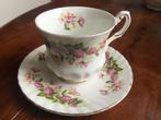 Rosina kop en schotel Wild Flowers, Antiek en Kunst, Antiek | Servies los, Ophalen of Verzenden
