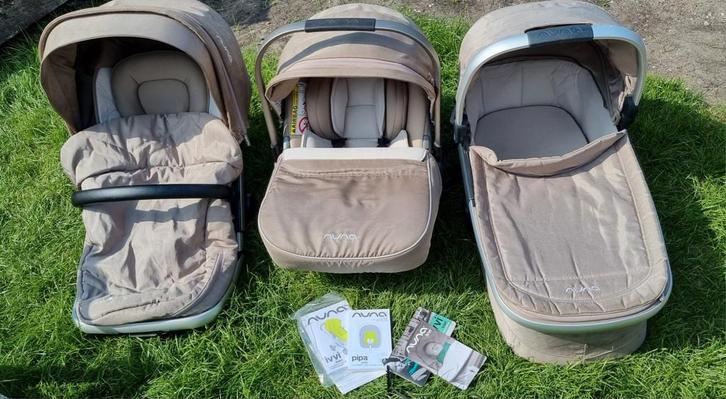 nuna complete kinderwagen set, Kinderen en Baby's, Kinderwagens en Combinaties, Gebruikt, Overige merken, Ophalen