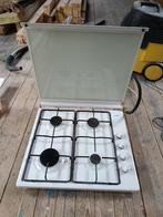 4 pits gasfornuis, gasstel, Witgoed en Apparatuur, Kookplaten, Ophalen, 4 kookzones, Zo goed als nieuw, Gas