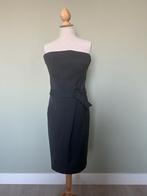 Strapless jurk, Maat 38/40 (M), Zo goed als nieuw, Grijs, Boven de knie