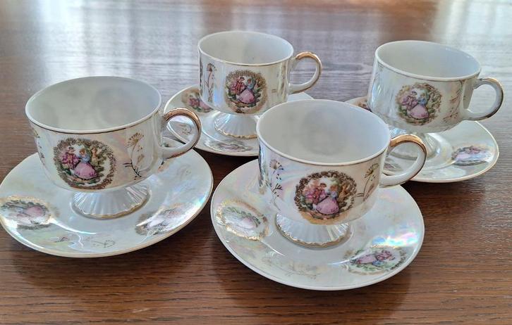 Versailles porselein kop en schotels, Antiek en Kunst, Antiek | Porselein, Ophalen