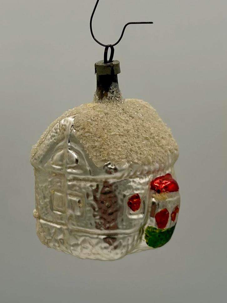 Oude kerdtbal huisje met erker cottage, Diversen, Kerst, Gebruikt, Ophalen of Verzenden