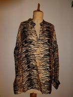 Eksept Shoeby blouse Lynn maat L/XL zand zwart ZGAN, Maat 42/44 (L), Eksept Shoeby, Zo goed als nieuw, Zwart