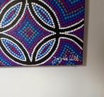 Groot schilderij pointillisme . Joy de Wit., Antiek en Kunst, Ophalen