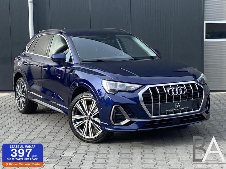 Audi Q3 45 TFSI e S-line|Sonos|led|camera|stoelverwarming, Auto's, Audi, Bedrijf, Te koop, Q3, ABS, Achteruitrijcamera, Airbags