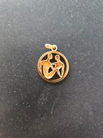 Gouden Hanger -  Sterrenbeeld Tweelingen, Ophalen of Verzenden, Gebruikt, Goud, Goud