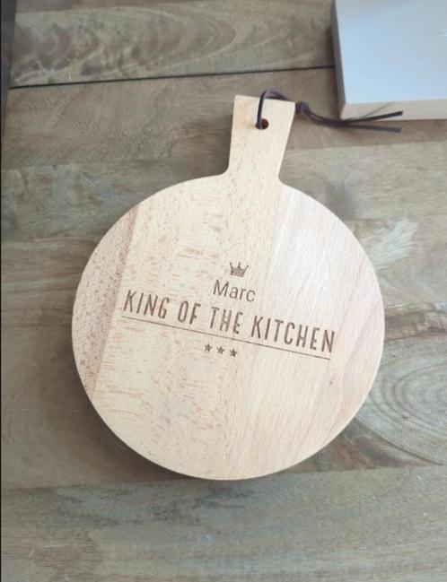 Marc “King of the Kitchen” snijplank – nieuw, Huis en Inrichting, Keuken | Keukenbenodigdheden, Nieuw, Ophalen of Verzenden