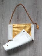 Wanawake leren tas, Ophalen of Verzenden, Zo goed als nieuw, Wit