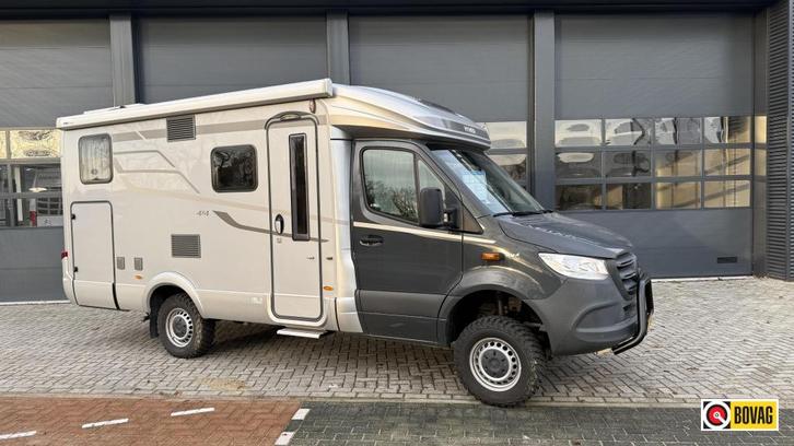 Hymer ML-T 570 4X4, Caravans en Kamperen, Campers, Bedrijf, tot en met 3, Half-integraal, Hymer, Mercedes, Diesel, Automaat, Halve Treinzit