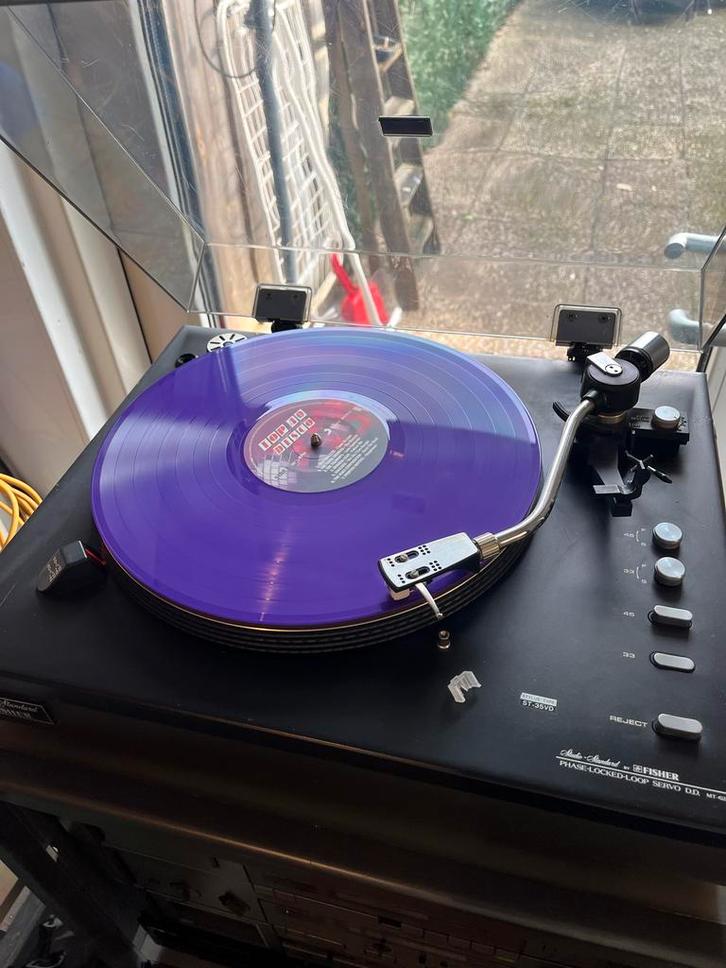 Fisher Platenspeler - Goede Conditie MT-6221, Audio, Tv en Foto, Platenspelers, Gebruikt, Platenspeler, Overige merken, Pitch-regelaar