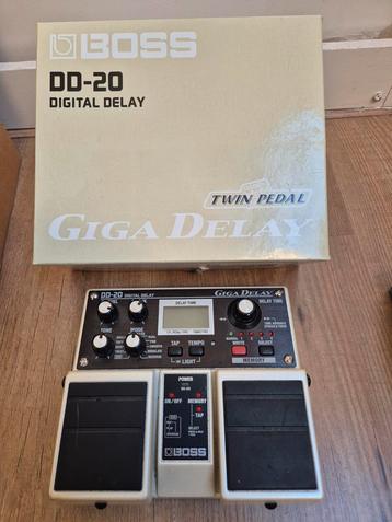 Boss DD-20 Giga Delay - Topstaat! beschikbaar voor biedingen