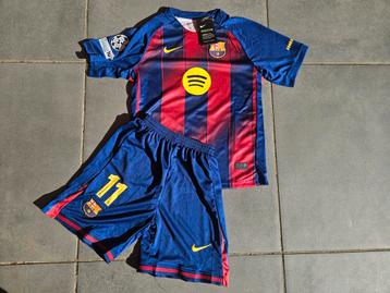 Barcelona Tenue Kids Raphinha/Yamal - Nieuw! beschikbaar voor biedingen