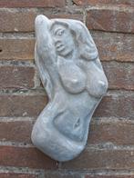 Pin up wanddecoratie betonnen beeld tuinbeeld beton, Ophalen of Verzenden, Nieuw