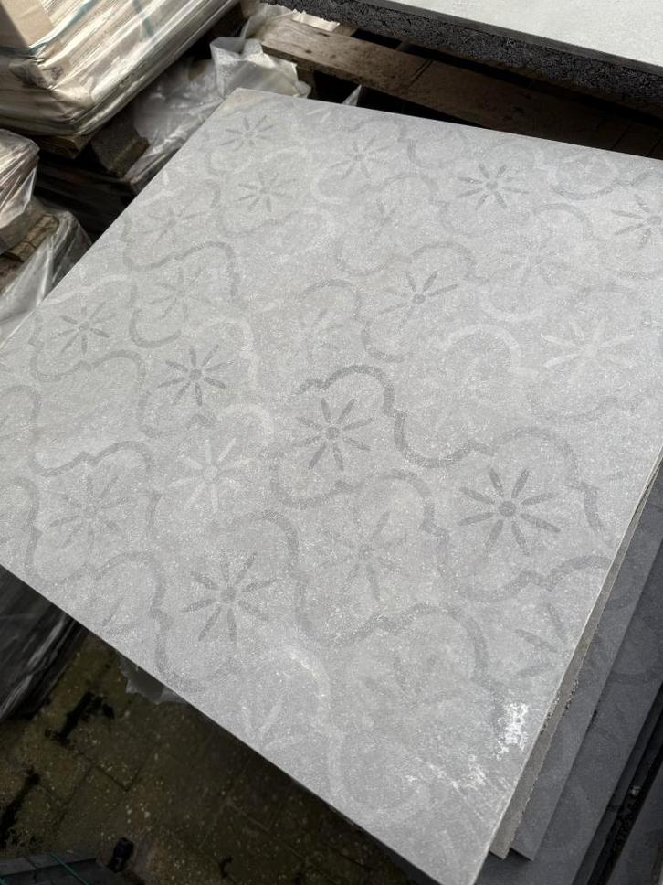 Tegels-terrastegel Keramiek 60*60*4 mosaic € 69,95 p m2, Tuin en Terras, Tegels en Klinkers, Nieuw, Terrastegels, Keramiek, 5 tot 10 m²