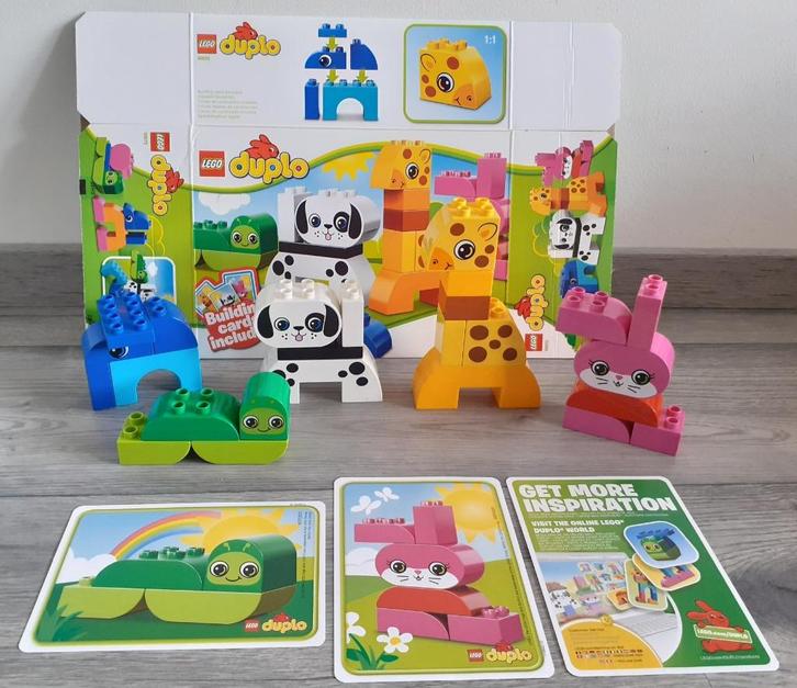 Lego Duplo 10573 Creative Animals, Kinderen en Baby's, Speelgoed | Duplo en Lego, Zo goed als nieuw, Duplo, Complete set, Ophalen of Verzenden