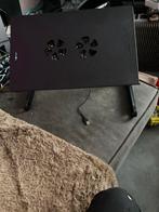 Verstelbare Laptop Standaard met Koeling, Ophalen of Verzenden, Zo goed als nieuw, In diepte verstelbaar