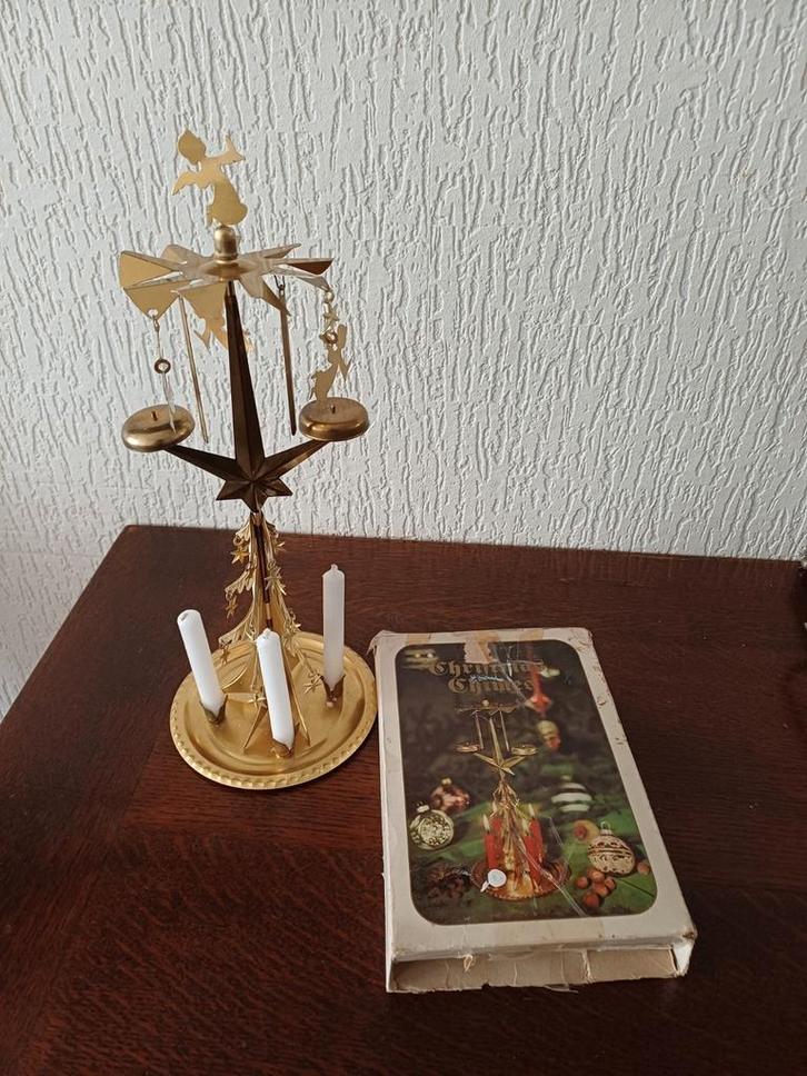 Vintage Angel Chimes draaiend Klankenspel, Antiek en Kunst, Antiek | Woonaccessoires, Ophalen of Verzenden