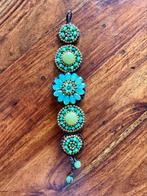 Armband met groene kralen. Handmade. Nieuw, Overige materialen, Nieuw, Ophalen of Verzenden, Met bedels of kralen