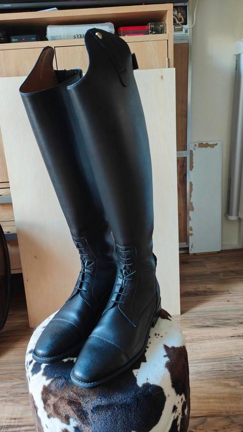 2x gedragen Leren Petrie rijlaarzen, Dieren en Toebehoren, Paardrijkleding, Zo goed als nieuw, Schoeisel, Dressuur, Ophalen of Verzenden