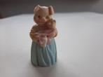 Vintage 1991 JC keramische miniatuur moeder varken, Ophalen of Verzenden, Zo goed als nieuw, Dier