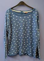 Tommy Hilfiger blauwe trui met paisley print zacht L 46534, Blauw, ., Maat 42/44 (L), Ophalen of Verzenden