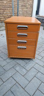 Ikea ladeblok, 4 lades, verstelbare indeling., Ophalen, Minder dan 50 cm, Zo goed als nieuw, 3 of 4 laden