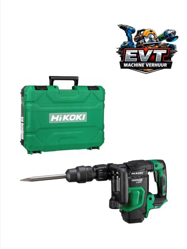 Hikoki Breekhamer/Boorhamer te huur!, Doe-het-zelf en Verbouw, Gereedschap | Boormachines, Boor- en/of Breekhamer, Ophalen
