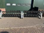 Precor dumbbellset 2 t/m 40 kg, Sport en Fitness, Ophalen, Precor, Zo goed als nieuw, Precor