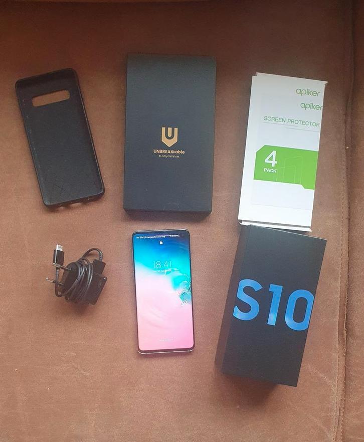 Samsung Galaxy S10 - 128GB, Telecommunicatie, Mobiele telefoons | Samsung, Galaxy S10, 128 GB, Zonder abonnement, Zonder simlock