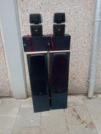 6x speakers diverse merken, Overige typen, Zo goed als nieuw, Minder dan 60 watt, Ophalen