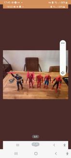 5x Action Man Figuren  Captain America met Geluid Spiderman, Kinderen en Baby's, Speelgoed | Actiefiguren, Gebruikt, Ophalen of Verzenden