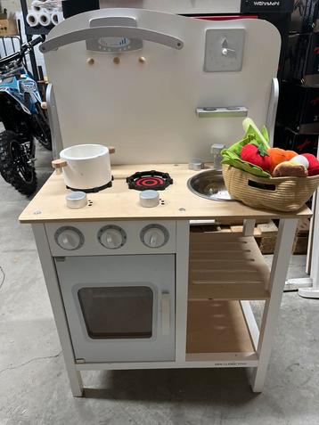 Houten Speelkeuken New Classic Toys + Accessoires beschikbaar voor biedingen