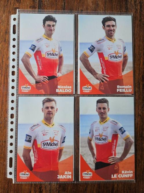 Wielrennen verzamelen Teamkaarten  Auber 93 St Michel, Verzamelen, Sportartikelen en Voetbal, Nieuw, Poster, Plaatje of Sticker