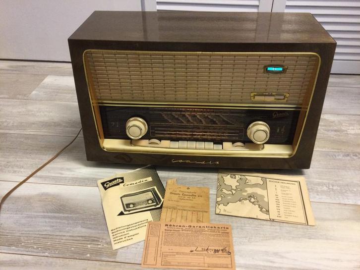 Graetz 616 buizen radio, Antiek en Kunst, Antiek | Tv's en Audio, Ophalen of Verzenden