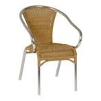 Terrasstoel Marbella  **horeca kwaliteit** € 34,95 ex btw, Tuin en Terras, Ophalen, Nieuw, Aluminium, Stapelbaar