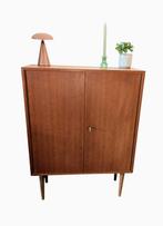 Vintage kastje dressoir midcentury, Huis en Inrichting, Kasten | Dressoirs, Ophalen of Verzenden, Zo goed als nieuw, 25 tot 50 cm