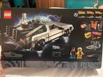 LEGO 10300 Back to the Future Tijdmachine, Ophalen of Verzenden, Zo goed als nieuw, Complete set, Lego