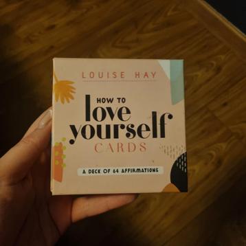 Louise Hay - how to love yourself cards 