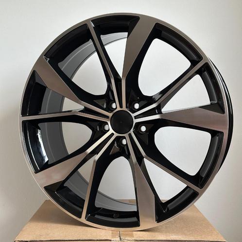 21' Velgen voor Volkswagen Tiguan Zwart + Polished Misano, Auto-onderdelen, Banden en Velgen, Velg(en), Zomerbanden, 21 inch, Personenwagen