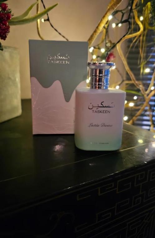 Taskeen Lactéa Divina Paris Corner 100ml edp, Sieraden, Tassen en Uiterlijk, Uiterlijk | Parfum, Nieuw, Verzenden