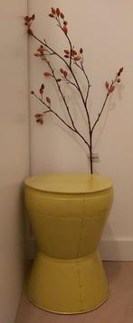 Bijzettafel krukje bijzettafeltje, Minder dan 45 cm, Minder dan 55 cm, Gebruikt, Metaal of Aluminium