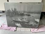 Poster zwart-wit- New York Skyline, Ophalen of Verzenden, Zo goed als nieuw, Foto of Poster, 50 tot 75 cm